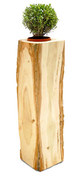 Vase 32115 GR Massivholz Pappel